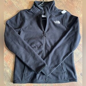 The North Face Black Cotton Blend Jacket